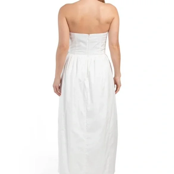 French Connection Strapless White Dress - Picture 3 of 4